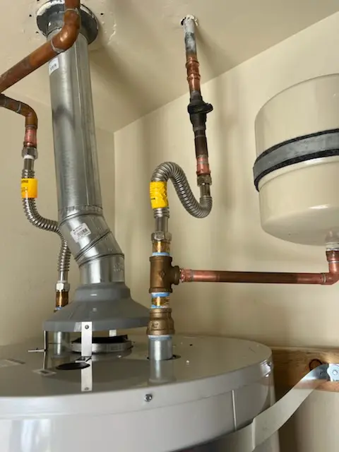Water heater installation and plumbing repair in Union Village